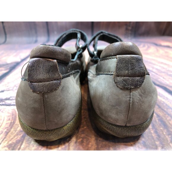NAOT Kirei Brown Suede Leather Mary Jane Shoes Womens 39 / 8 (2e14) - Picture 9 of 10